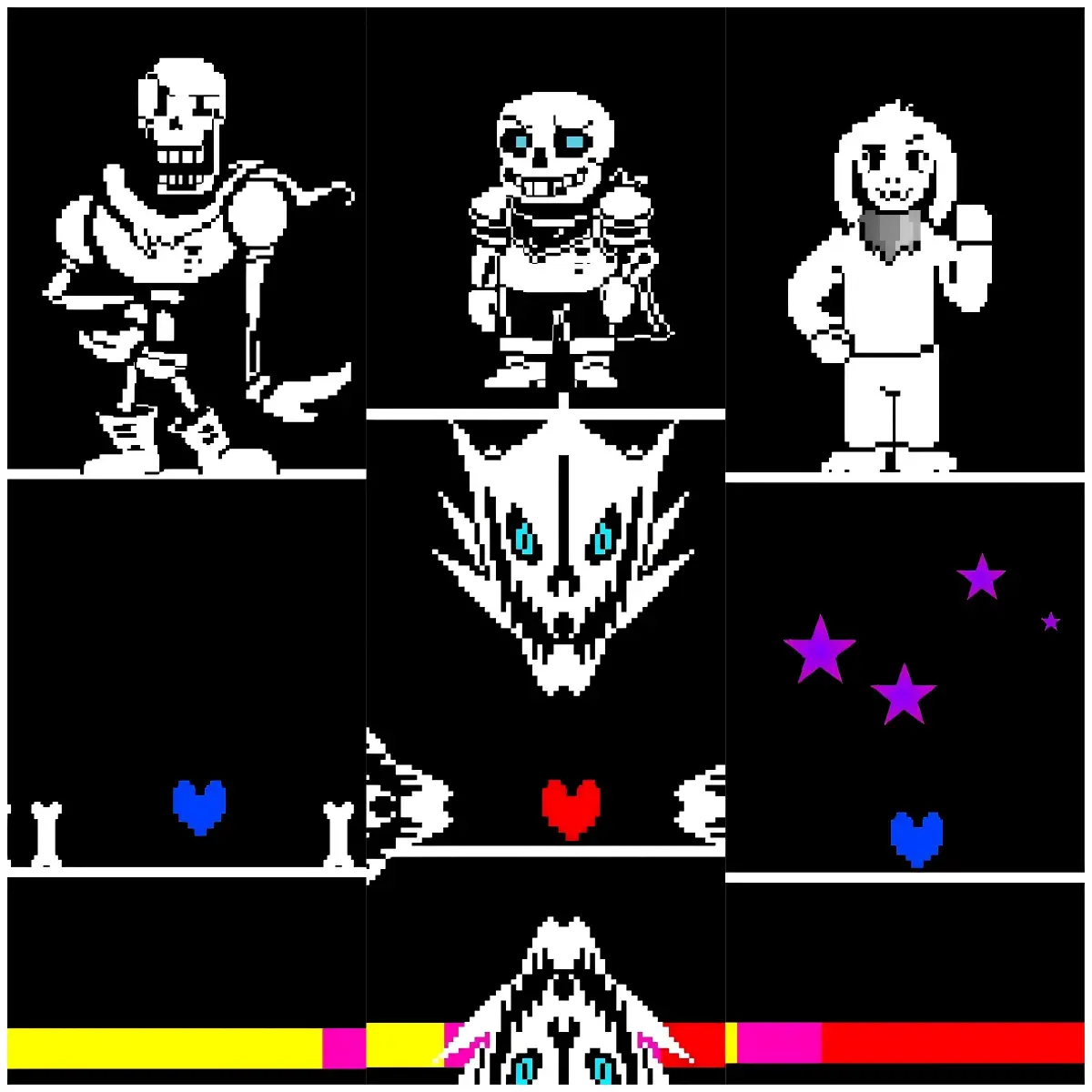 Bad Time Trio: AU Trio Fight
