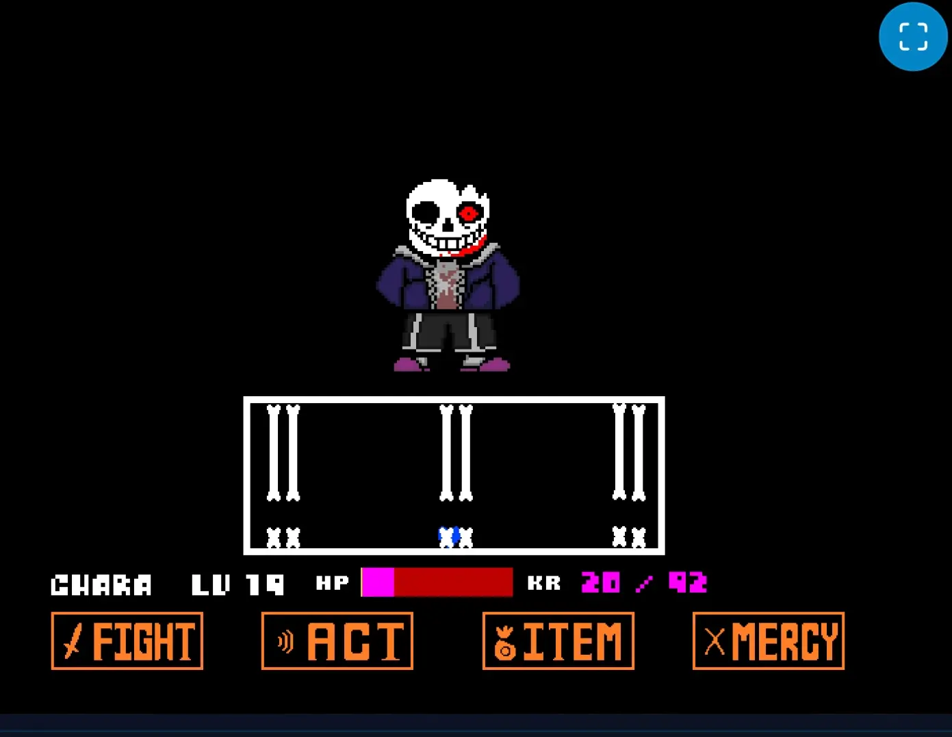 Bad Time Simulator: Horrortale