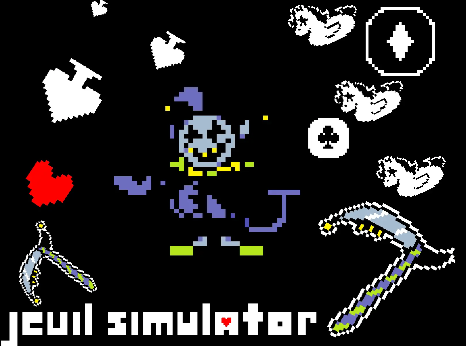 Jevil Fight 2-Player
