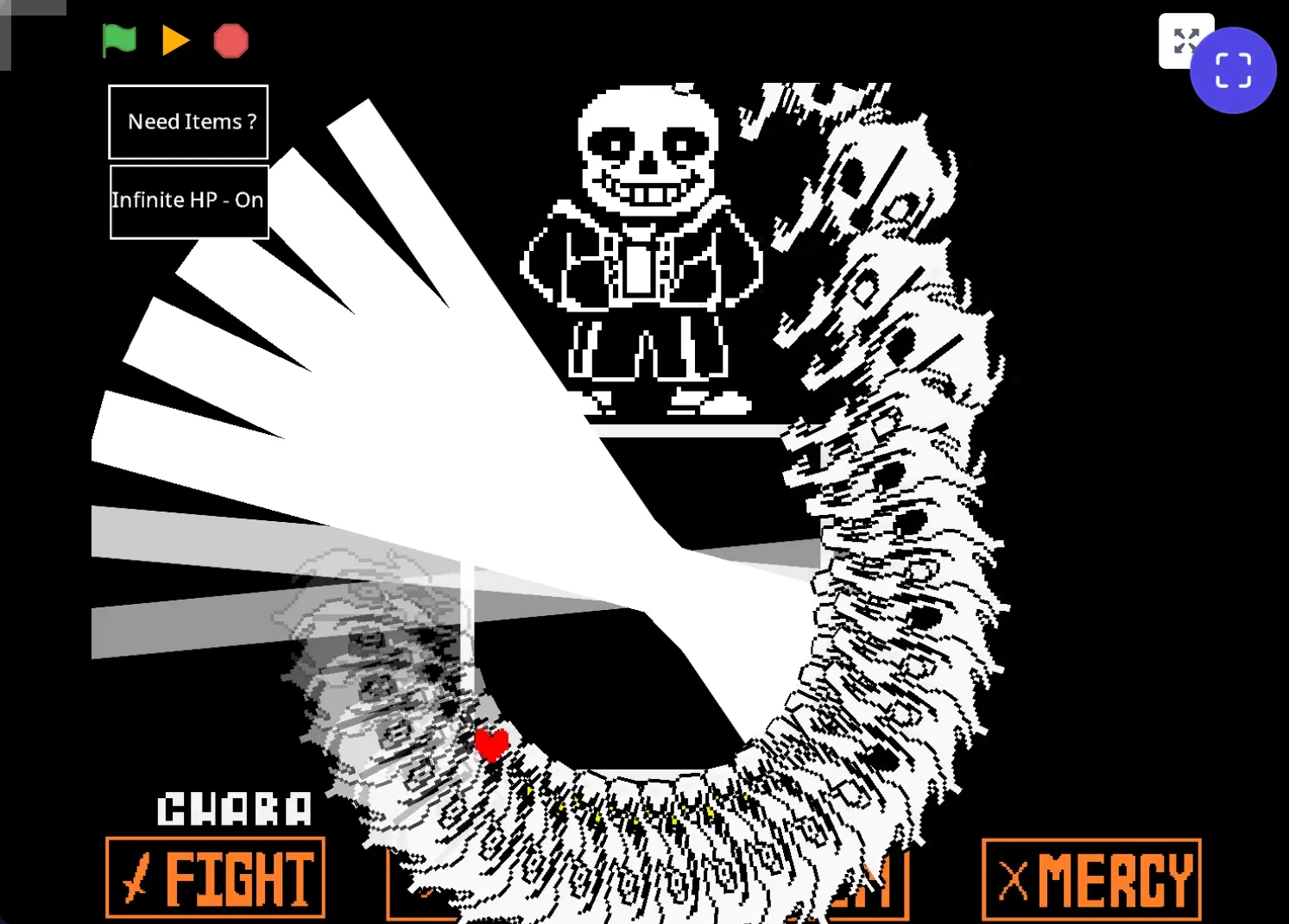 Infinite HP Bad Time Simulator