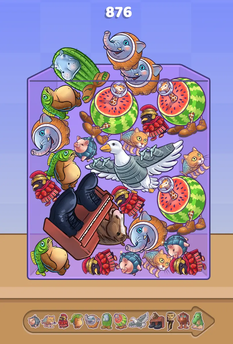 Merge Fellas Italian Brainrot characters merging gameplay