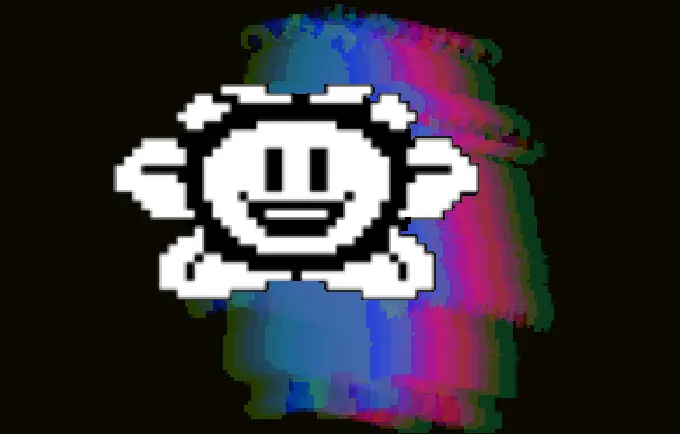 Undertale Flowey Boss Fight